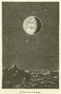 La Terra vista dalla Luna da French School