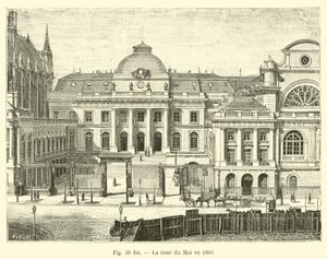 La corte del Mai nel 1860