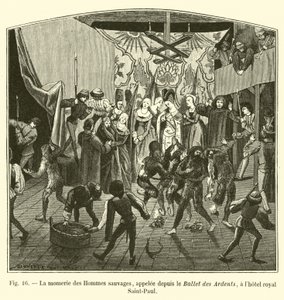 La momeria degli Uomini selvaggi, chiamata poi il Balletto degli Ardenti, all