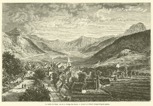 La valle del Mont-Dore e il villaggio dei Bagni da French School