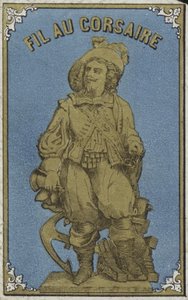 Etichetta per filo dei corsari da French School