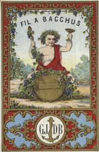Etichetta per Fil a Bacchus da French School