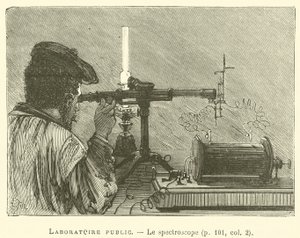 Laboratorio pubblico, Lo spettroscopio