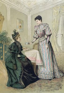 Signore che bevono tè, c.1890