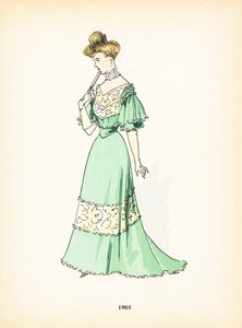 Moda femminile, 1901