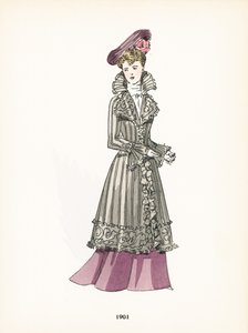 Moda femminile, 1901
