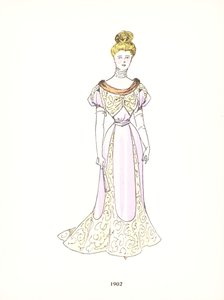 Moda femminile, 1902 da French School