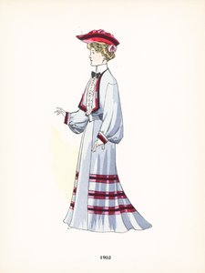Moda femminile, 1903 da French School