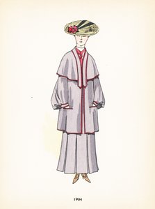 Moda femminile, 1904 da French School