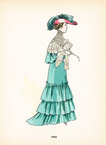 Moda femminile, 1904 da French School