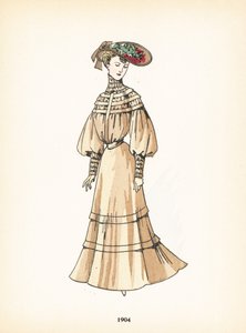 Moda femminile, 1904 da French School