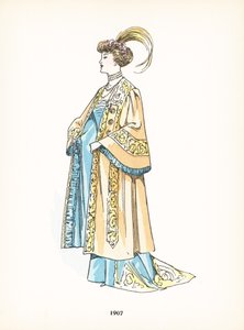 Moda femminile, 1907 da French School