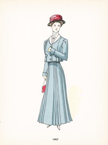 Moda femminile, 1907 da French School