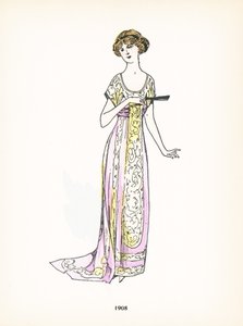 Moda femminile, 1908 da French School