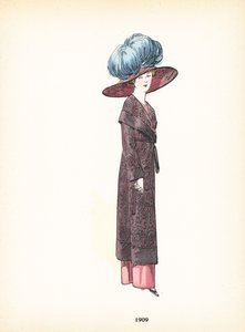 Moda femminile, 1909 da French School