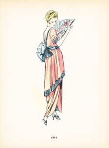 Moda femminile, 1914 da French School