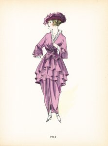 Moda femminile, 1914