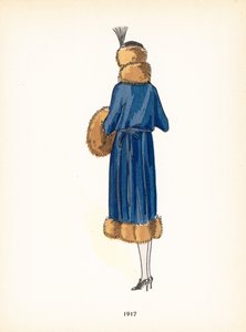 Moda femminile, 1917 da French School