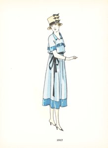 Moda femminile, 1917 da French School