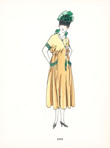 Moda femminile, 1918 da French School
