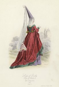 Dama di qualità, regno di Carlo VII di Francia da French School