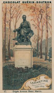 Lamartine, Poeta e Storico, 1790-1869, eretta Avenue Henri Martin