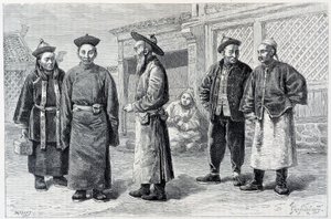 Lama e Mongoli di Ala-Chan - in "Le Tour du Monde", 2° semestre 1887