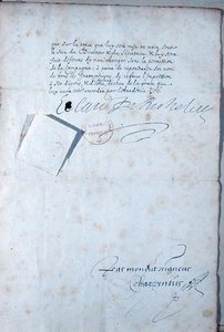Ultima pagina degli statuti dell