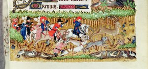 Caccia al cervo, dal Libro delle Ore di Margherita d