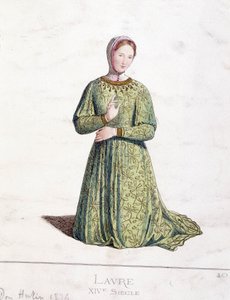 Laure (Laura de Noves) da French School