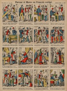 Pigrizia e miseria, o Francois corretto da French School