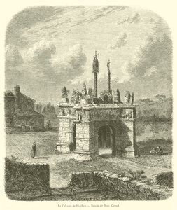 Il Calvario di Pleyben da French School