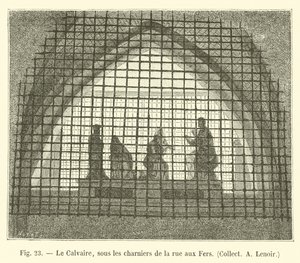 Il Calvario, sotto gli ossari della via aux Fers, Coll A Lenoir da French School