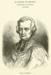 Il Cardinale di Cheverus, Arcivescovo di Bordeaux da French School