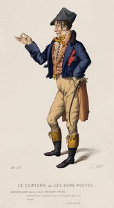 Il Narratore o Le Due Poste, Atto III, Scena XIII da French School