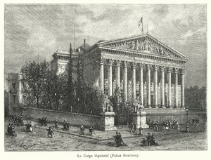 Il Corpo legislativo, Palazzo Borbone