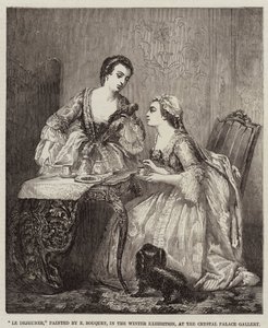 Le Dejeuner (incisione) da French School