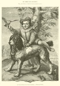 Il figlio di Frisius e il cane di Goltzius da French School