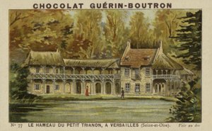 Il Borgo del Petit Trianon, a Versailles, Seine-et-Oise da French School