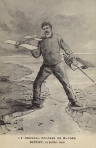 Le Nouveau Colosse De Rhodes, Bleriot, 25 luglio 1909 da French School