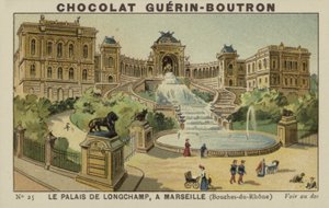 Il Palazzo di Longchamp, a Marsiglia, Bouches-du-Rhône da French School