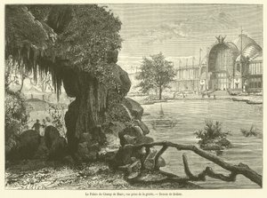 Il Palazzo del Campo di Marte, vista dalla grotta da French School