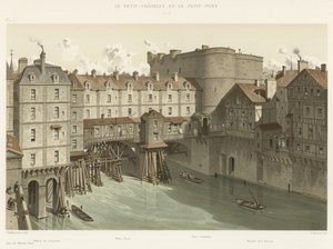 Il Petit-Châtelet e il Petit-Pont, 1717