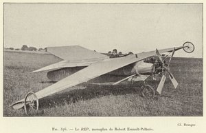 Il REP, monoplano di Robert Esnault-Pelterie da French School