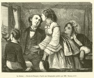 Il Ritorno (incisione) da French School