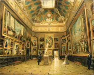 Le Salon Carré del Louvre