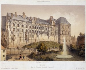 Il castello di Blois da French School