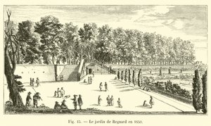 Il giardino di Regnard nel 1650