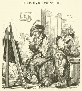 Il povero pittore (incisione)
