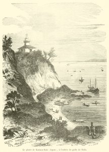Il faro di Kannon-Saki (Giappone), all